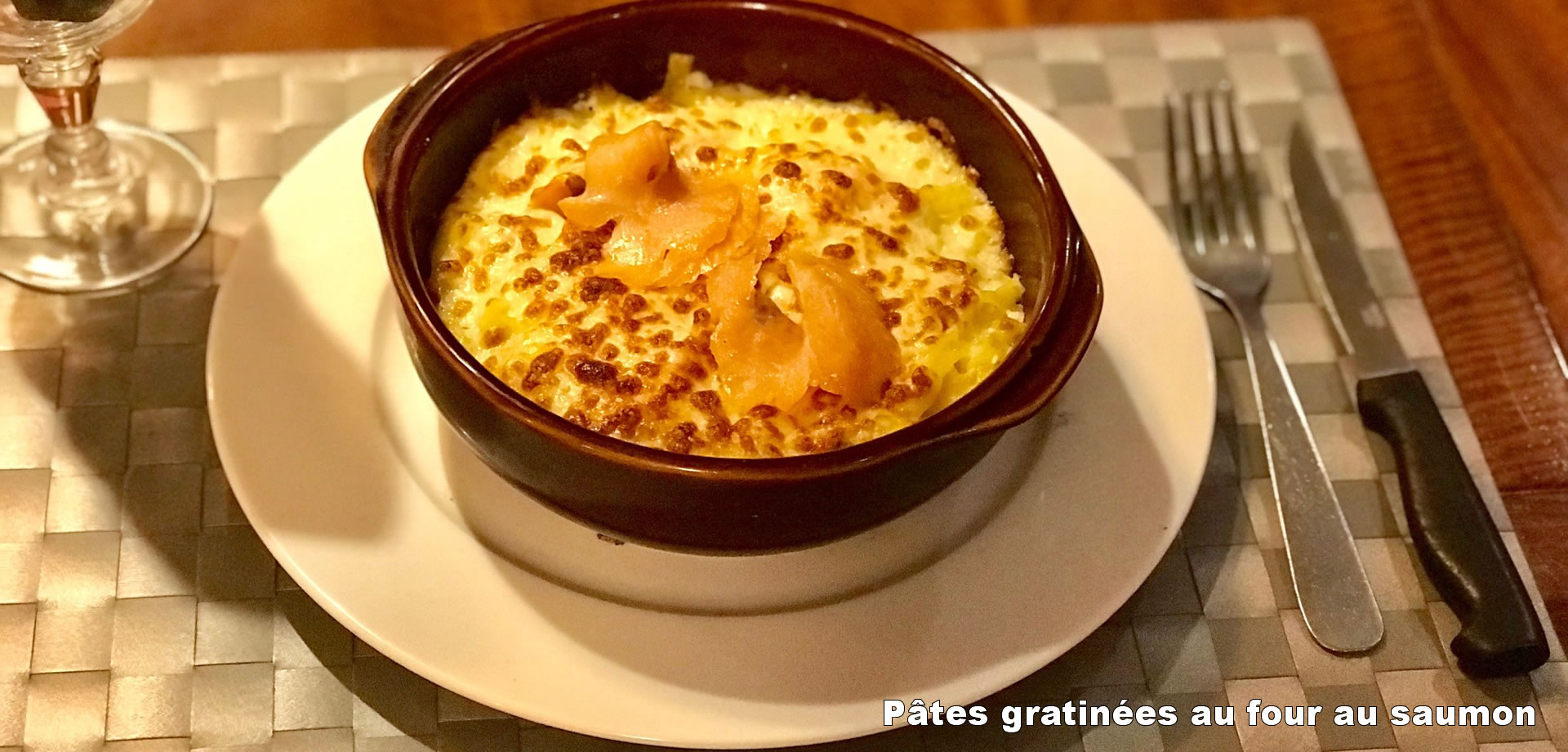 Pâtes gratinées